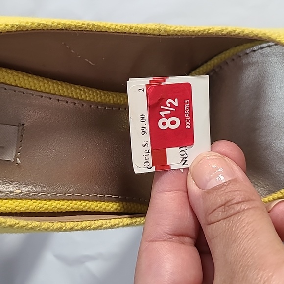 RACHEL ROY-KEEDAN yellow platform stilettos 8.5(w/original box)Perfect 4 summer! - Picture 7 of 8